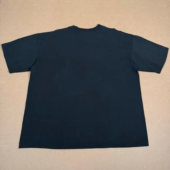 Vintage 1988 Elvis Presley Neon Graphic Shirt Black USA Made Size XXL - Picture 5 of 7